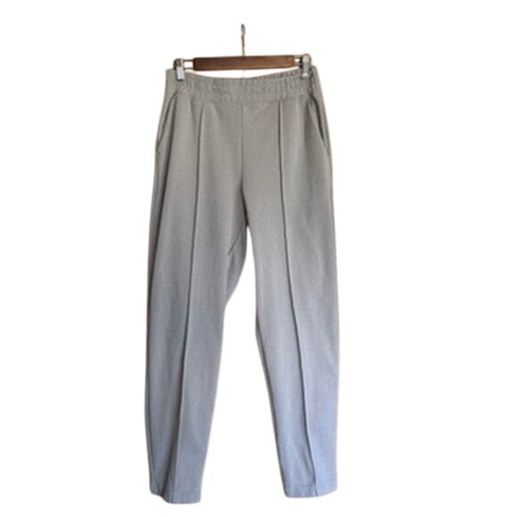Mondetta Size M Trouser Style Sweat Pant Straight Leg Neutral Athleisure Beige - Picture 1 of 7